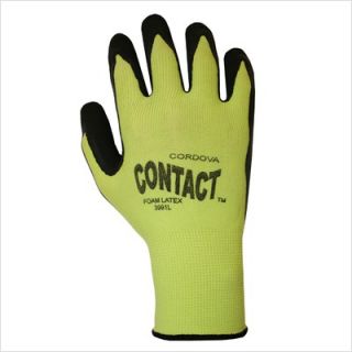 Cordova Hi Vis Lime Green Latex Glove Large HD3991L
