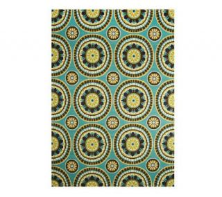 Indoor/Outdoor 62 x 91 All Weather Olefin Caspian Rug —