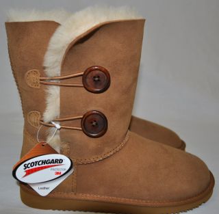 New Cozie Step Womens Australian Sheepskin Boots Chestnut
