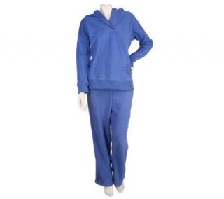 Sport Savvy Micro Fleece Pullover and Pull on Pants with Embroidery 