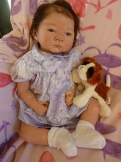 Stunning Reborn Baby Girl   Corinne by Adrie Stoete   23 inches