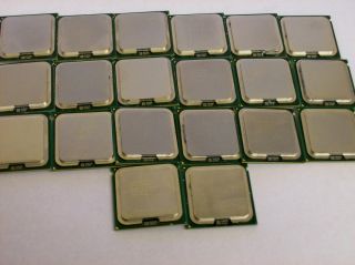 lot of 20x intel xeon dual quad core cpus processors
