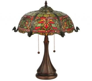Tiffany Style 21 1/2H Duffner & Kimberly Viking Table Lamp —