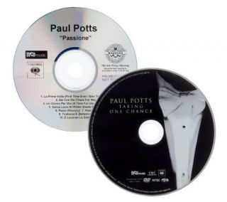 Paul Potts Passione CD with One Chance DVD —