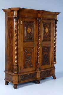  german walnut armoire dated 1745 the gorgeous walnut of this armoire