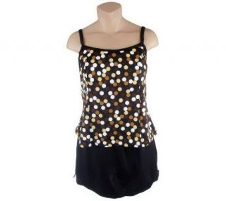 As Is It Figures D Cup & Up Crazy Dots Skirtini —
