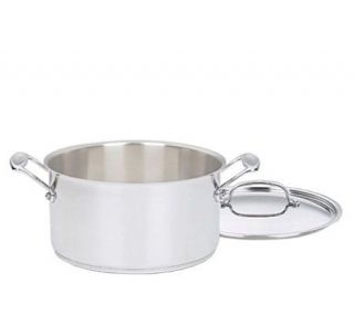 Cuisinart Chefs Classic Stainless 6 qt Stockpot with Lid —