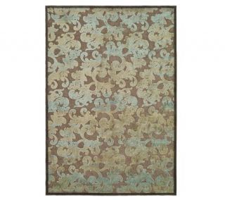 Paradise 710 x 112 Damask Machine WovenViscose Rug —