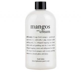 philosophy mangos & cream body lotion, 16 oz —