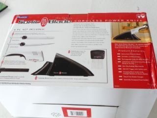Sonic Blade Cordless Electric Power Knife as Adv on T V