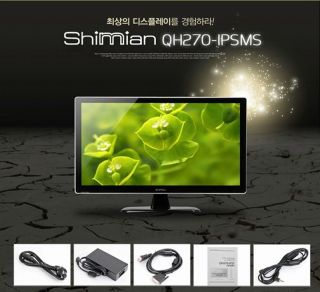  New ACHIEVA ShiMian QH270 IPSMS 27 LED 2560X1440 QHD Computer Monitor