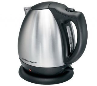 Hamilton Beach 40870 Stainless Steel 10 Cup Electric Kettle   K299562