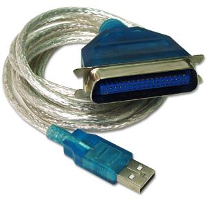 USB to Printer IEEE 1284 Parallel Port Cable Adapter