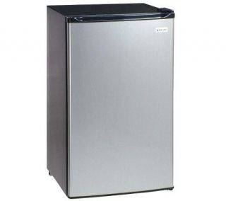 Magic Chef 3.6 Cubic Foot Refrigerator   Stainless   H358963