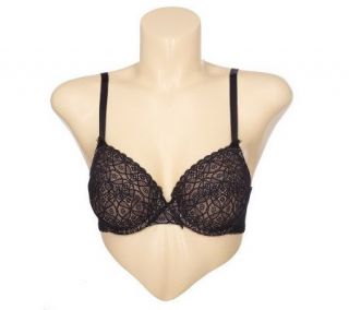 Barely Breezies Villa Lace Support Bra with UltimAir Lining — 