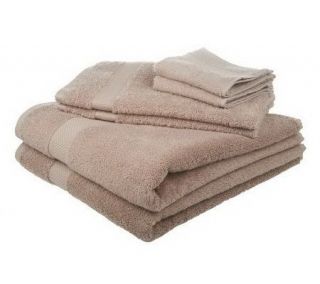 Northern Nights Egyptian Cotton 6 Piece Bath Towel Set —
