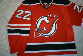 New Jersey Devils Game Worn Issued Retro Jersey & Helmet Matt Corrente