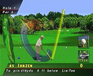 PGA Tour 96 PC CD Golf Putt Simulation Game ea Sports