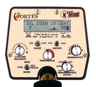 Tesoro Cortes Metal Detector w/ Multiple Tone ID