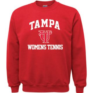 Tampa Spartans Red Youth Womens Tennis Arch Crewneck Sweatshirt