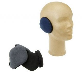 180s 3 Pair Unisex Ear Warmers with Fleece Lining —