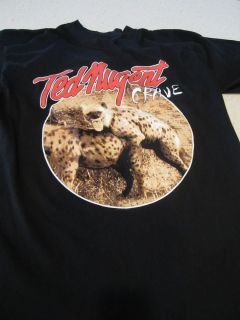  Ted Nugent Crave Concert Tshirt