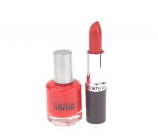 Red Hat Society Ruby Red Lipstick & Nail Polish Set —