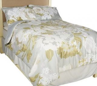 Isaac Mizrahi Live 6 PC Full Size Veronica Floral Cotton Bedding 