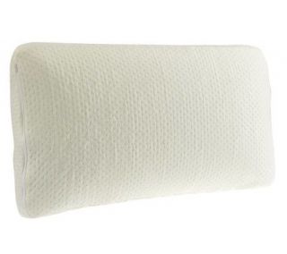 PedicSolutions Air Touch QN Memory Foam Gusseted Bed Pillow — 