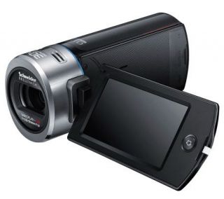 Samsung HMX Q20BN 720p, 20X Optical Zoom Full HD Camcorder —