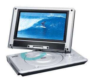 jWIN JDVD762 9 Diagonal Portable DVD Player w/el Screen —