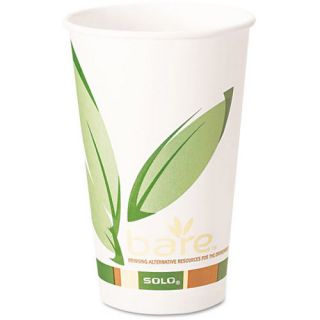 Approved PCF Paper Hot Cups 10 Post Consumer Recycled 16 oz No
