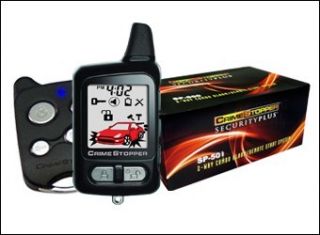 Crimestopper SP 501 2 Way Paging Remote Start Car Alarm