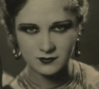 Antique 1920s Helene Costello Vixen Vamp Photograph Smoldering Flapper