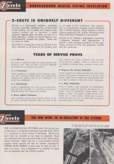 Crete Insulation Zonolite Company Zcrete Catalog 1951