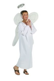  HEAVENLY ANGEL BOY COSTUME RELIGIOUS BIBLE CHILD CHERUB COSTUMES 90006
