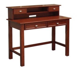 Home Styles Bedford Executive Desk/Hutch Combination   Ebony