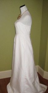 Crew Cotton Cady Erica Gown 4 Wedding Dress $850 New