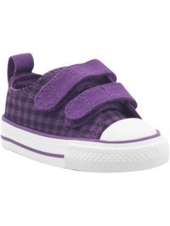 BNIB Toddler Girls Converse Purple Magic Velcro Shoes Rtl$32