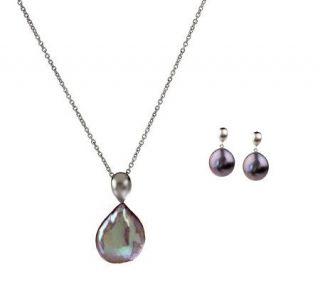 Honora Cultured FreshwaterPearl ChoiceofBaroque Pendant or Earrings 