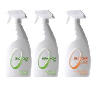 Zero Odor Dog Lovers 6 pc. Odor and Stain Remover Kit for Pets