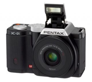 Pentax K 01 16MP Full HD Digital Camera w/DA40mm XS Lens   E258486