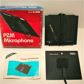 this auction is for two 2 realistic pressure zone microphone pzm