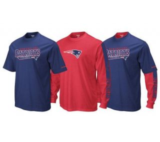 NFL New England Patriots Option 3 in 1 Combo T Shirt —