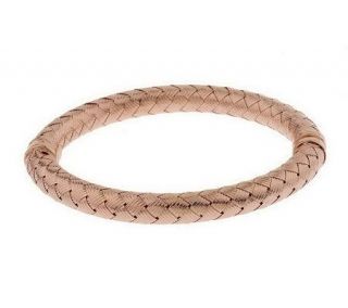 As Is Arte d Argento Ster. Textured Woven Bangle —