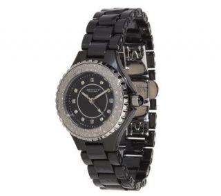 AffinityDiamond 4/10 ct tw Ceramic & Stainless Steel Watch —