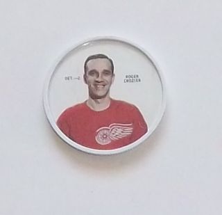 Shirriff Coins Hockey 1968 69 2 Roger Crozier Detroit
