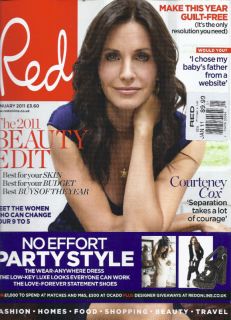 Red Magazine Courtney Cox Beauty Party Style Shoes