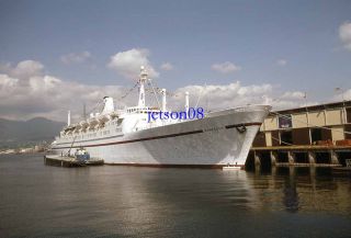 ORIGINAL SLIDE   RHAPSODY Paquet Cruises Cruise Passenger Ship