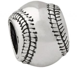 Prerogatives Sterling Baseball Bead —